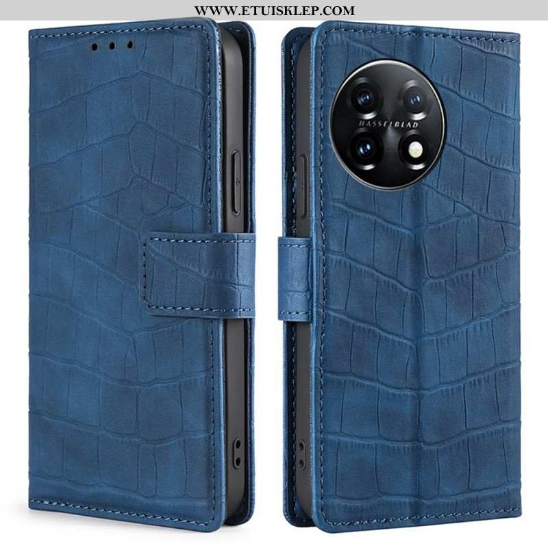 Etui Folio do OnePlus 11 5G Krokodyl